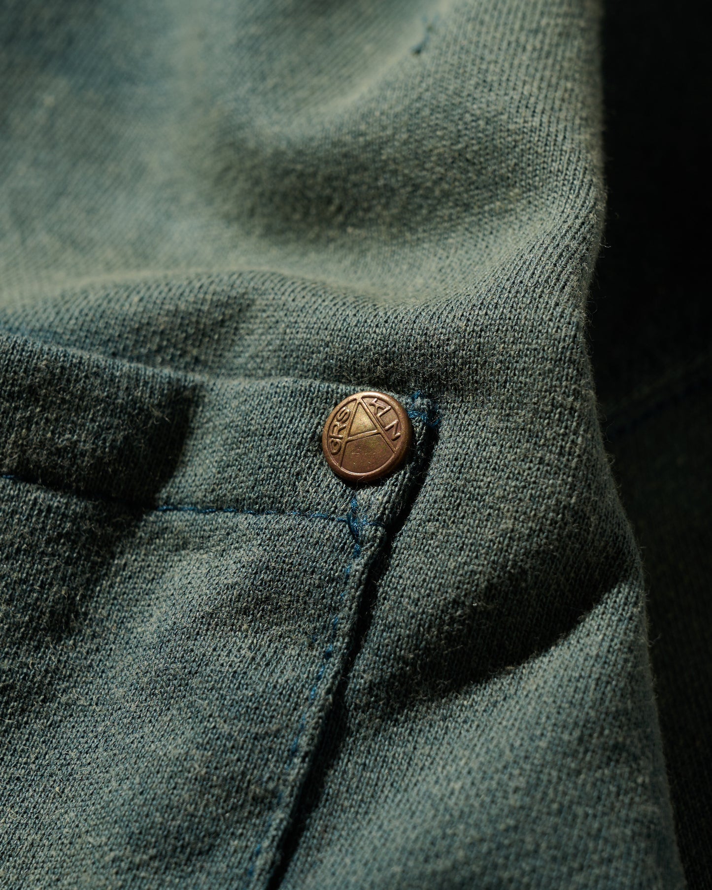 GRS SUN FADED S/S POCKET TEE / INDIGO
