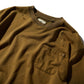 GRS SUN FADED S/S POCKET TEE / OLIVE