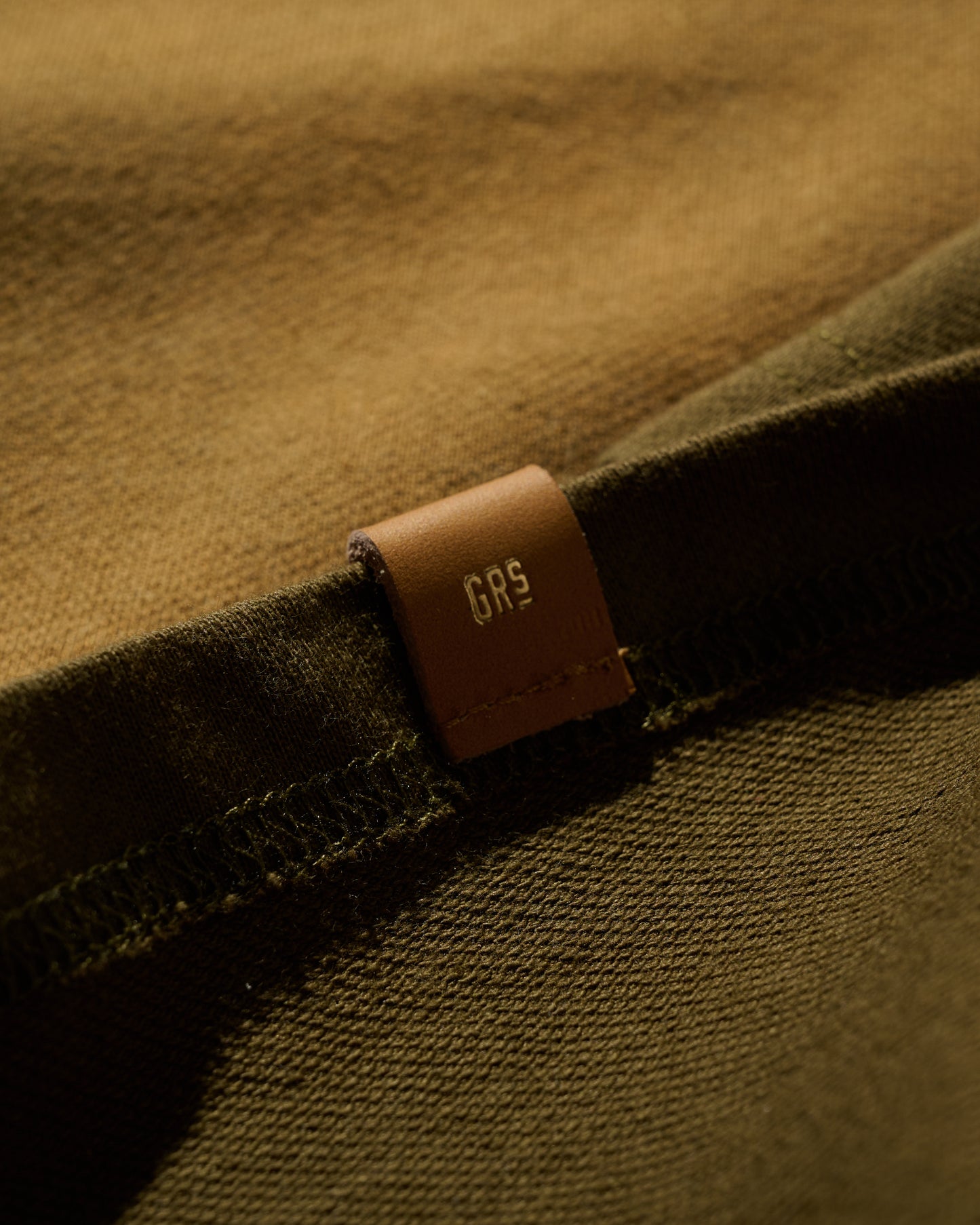 GRS SUN FADED S/S POCKET TEE / OLIVE