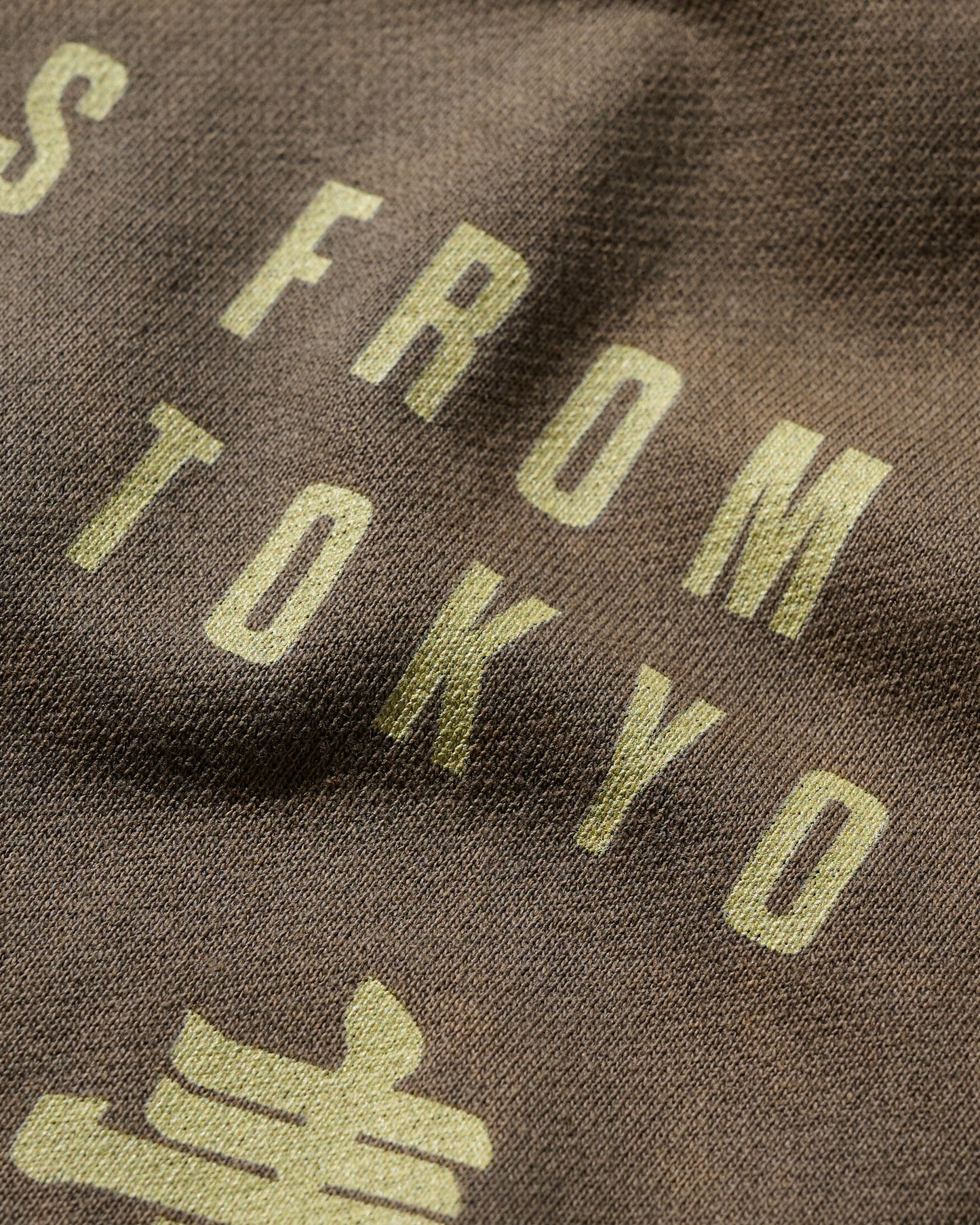 GRS X 59TATTOO SUN FADED LOGO JERSEY TEE / DARK GREY