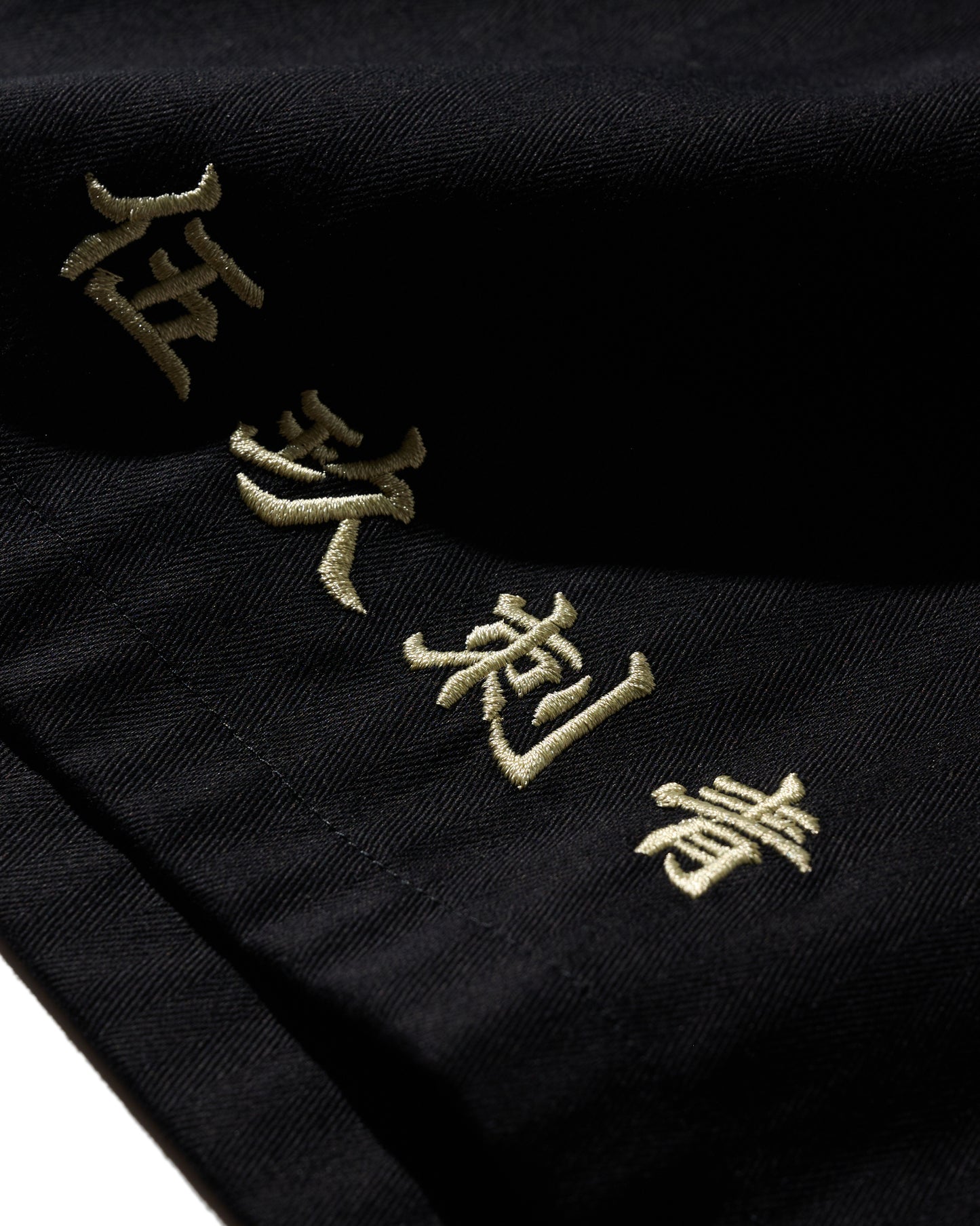 GRS X 59TATTOO EMBROIDERY SHORTS / BLACK