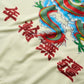 GRS X 59TATTOO OVERPRINT CAMP COLLAR SHIRT / DRAGON