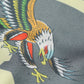 GRS X 59TATTOO FLYING EAGLE OVERPRINT SHIRT / DARK GREY