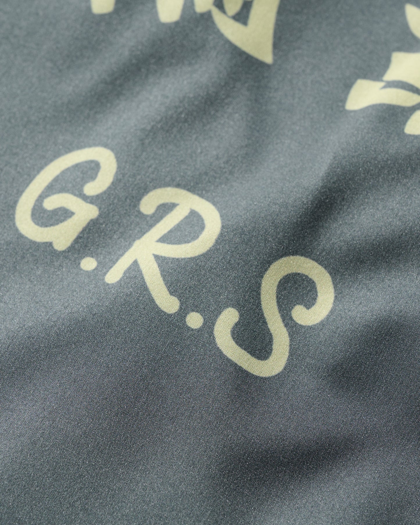 GRS X 59TATTOO FLYING EAGLE OVERPRINT SHIRT / DARK GREY