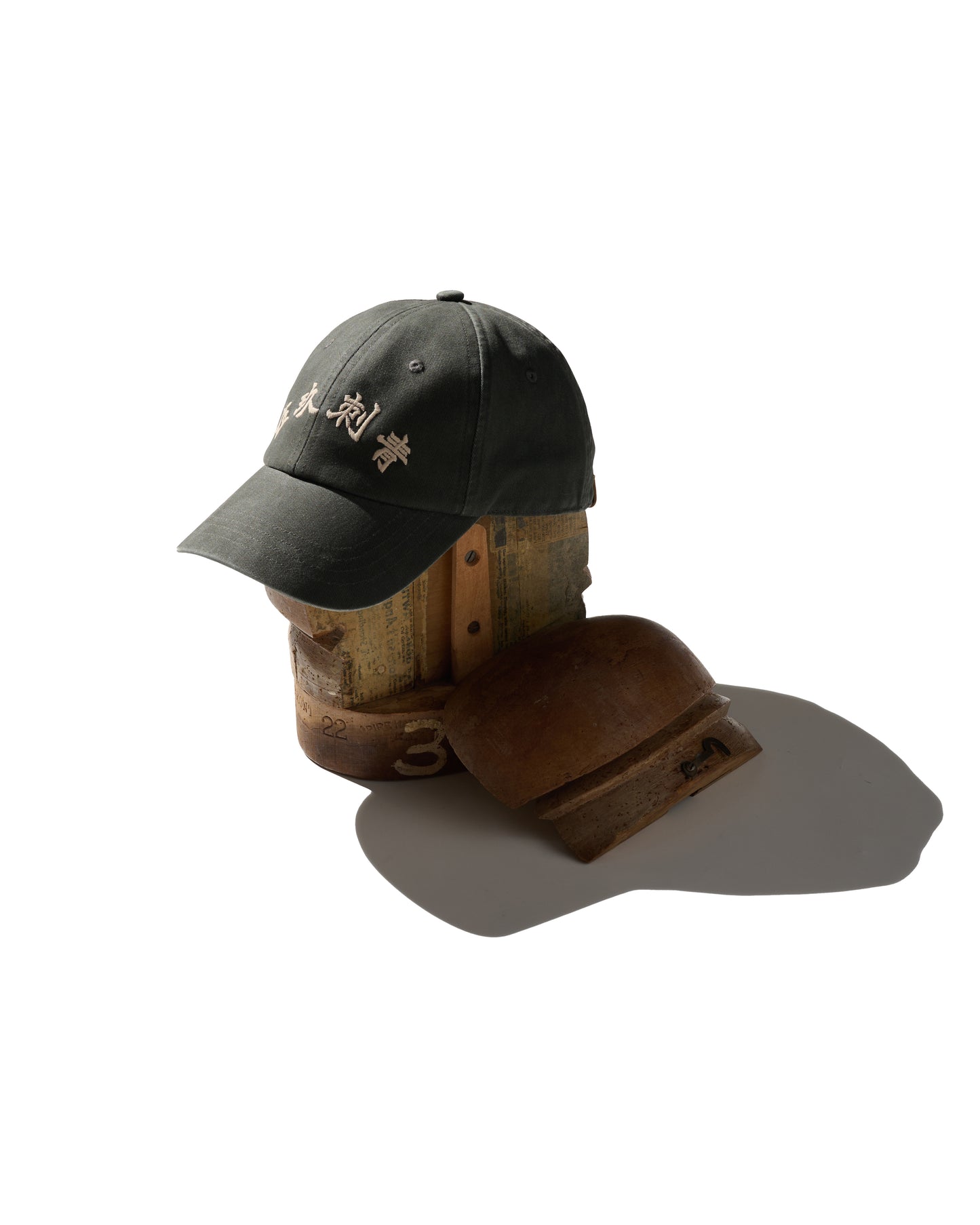 GRS X 59TATTOO WASHED EMBROIDERY CAP / DARK GREY
