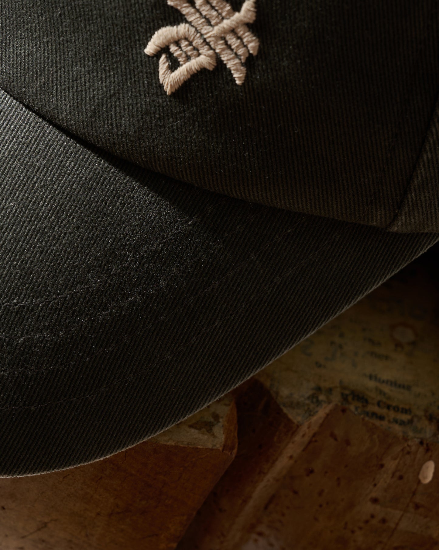 GRS X 59TATTOO WASHED EMBROIDERY CAP / DARK GREY