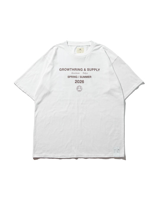 2026 CREW TEE SET 01 (SET OF 2 PIECES) / Black+White