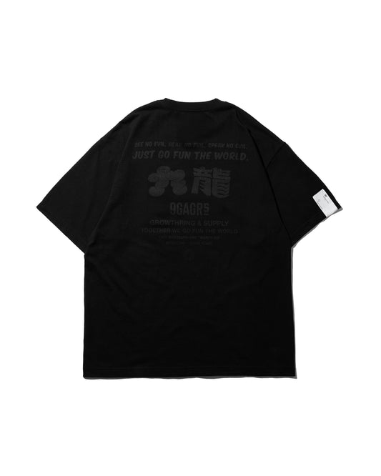 9GAG x GRS crew t-shirt - Black