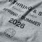 2026 CREW TEE SET 02 (SET OF 2 PIECES) / Black+Grey