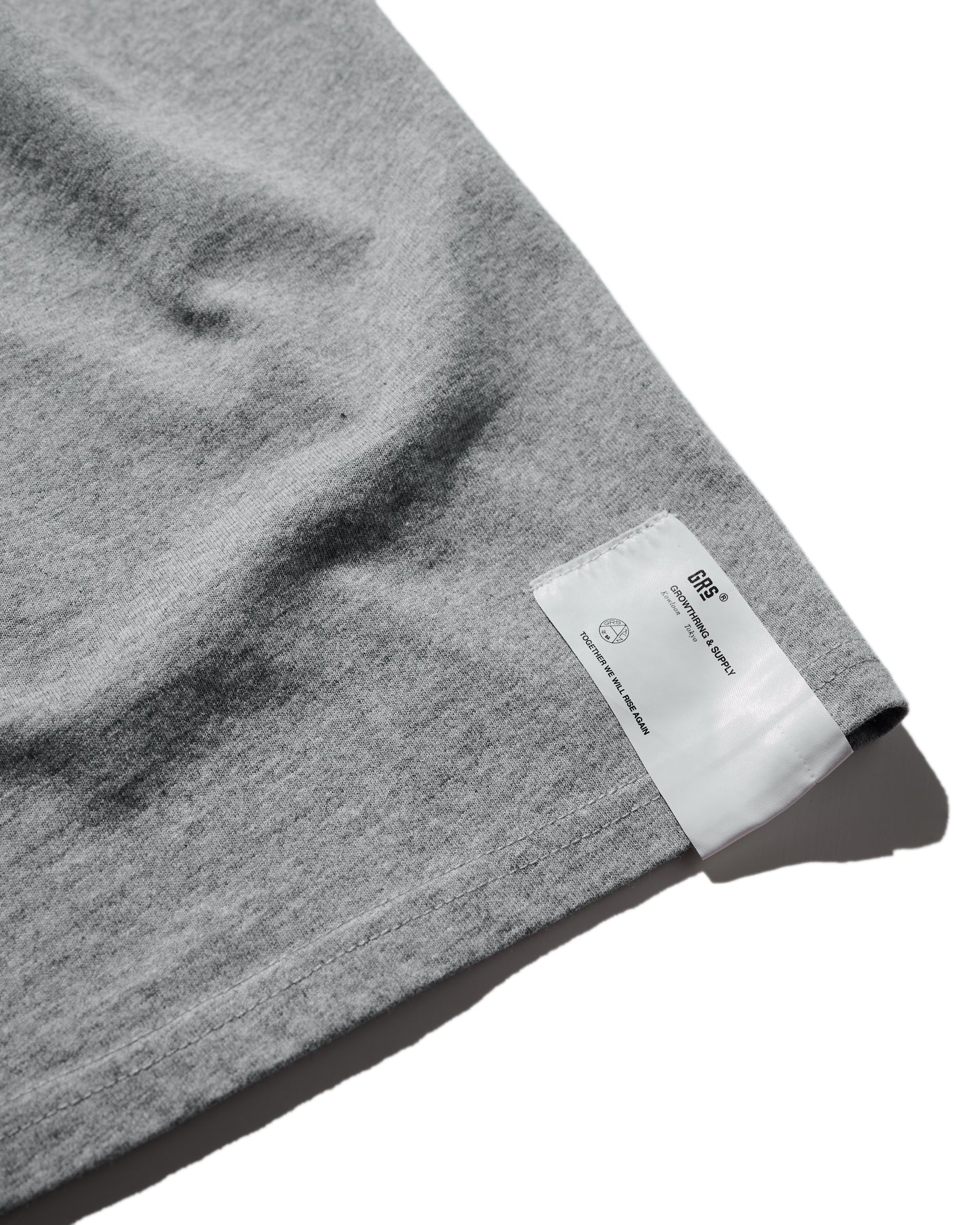 2026 CREW TEE SET 02 (SET OF 2 PIECES) / Black+Grey