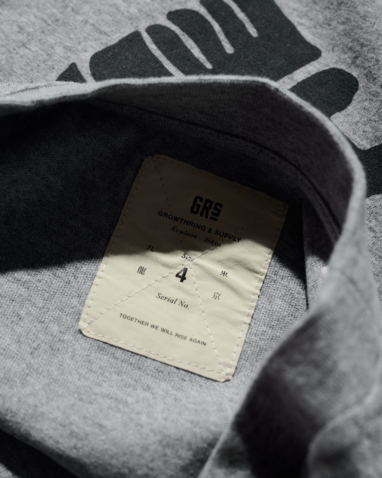 2026 CREW TEE SET 02 (SET OF 2 PIECES) / Black+Grey