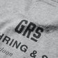 2026 CREW TEE SET 03 (SET OF 2 PIECES) / Grey+White