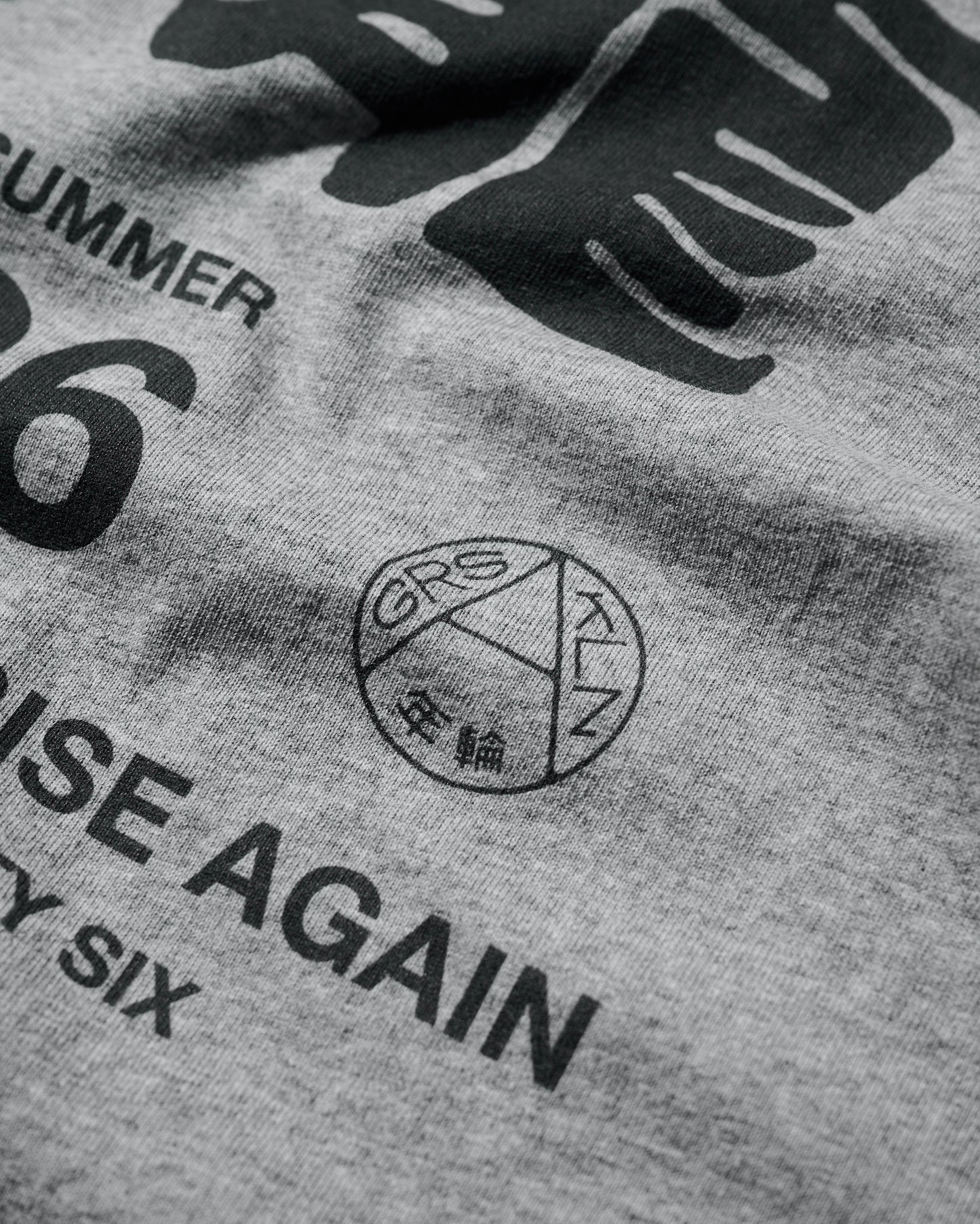 2026 CREW TEE SET 03 (SET OF 2 PIECES) / Grey+White