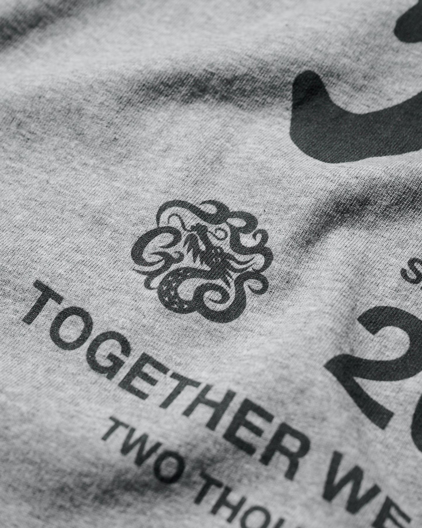2026 CREW TEE SET 02 (SET OF 2 PIECES) / Black+Grey