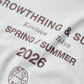2026 CREW TEE SET 03 (SET OF 2 PIECES) / Grey+White