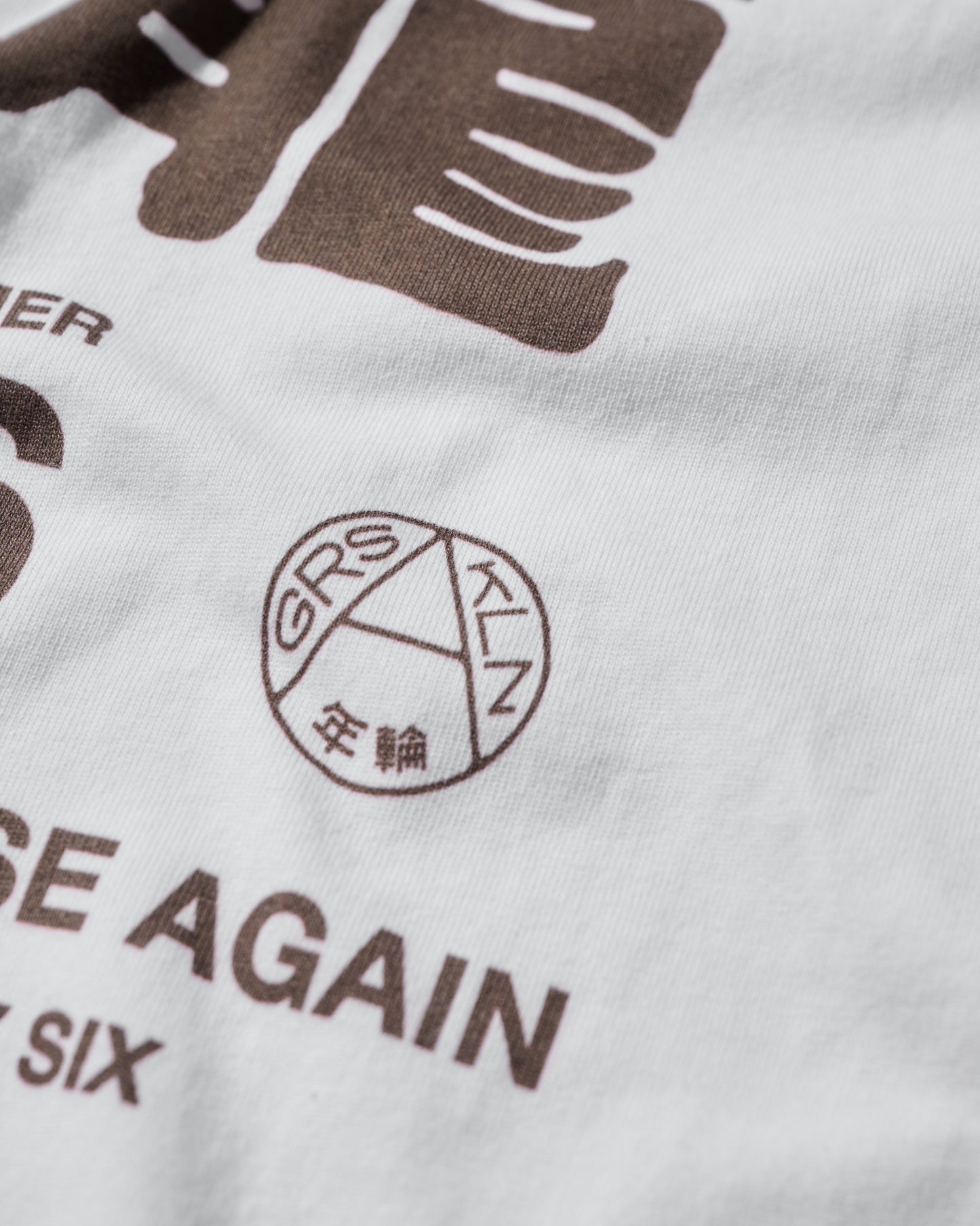 2026 CREW TEE SET 03 (SET OF 2 PIECES) / Grey+White