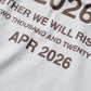 2026 CREW TEE SET 01 (SET OF 2 PIECES) / Black+White