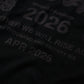 2026 CREW TEE SET 02 (SET OF 2 PIECES) / Black+Grey