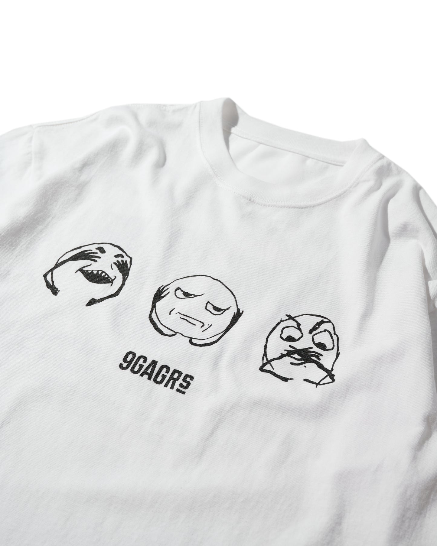 9GAG x GRS crew t-shirt - White