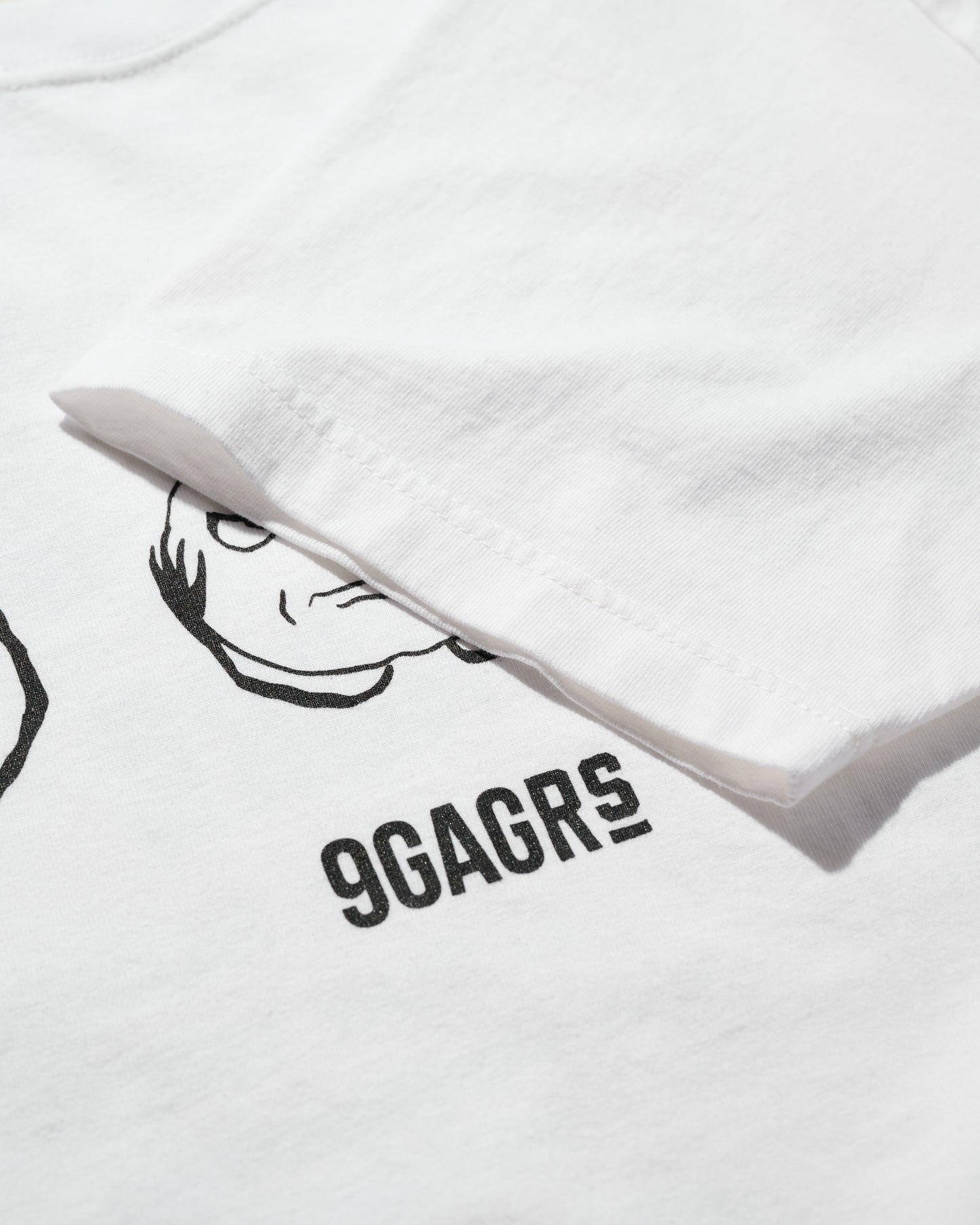9GAG x GRS crew t-shirt - White