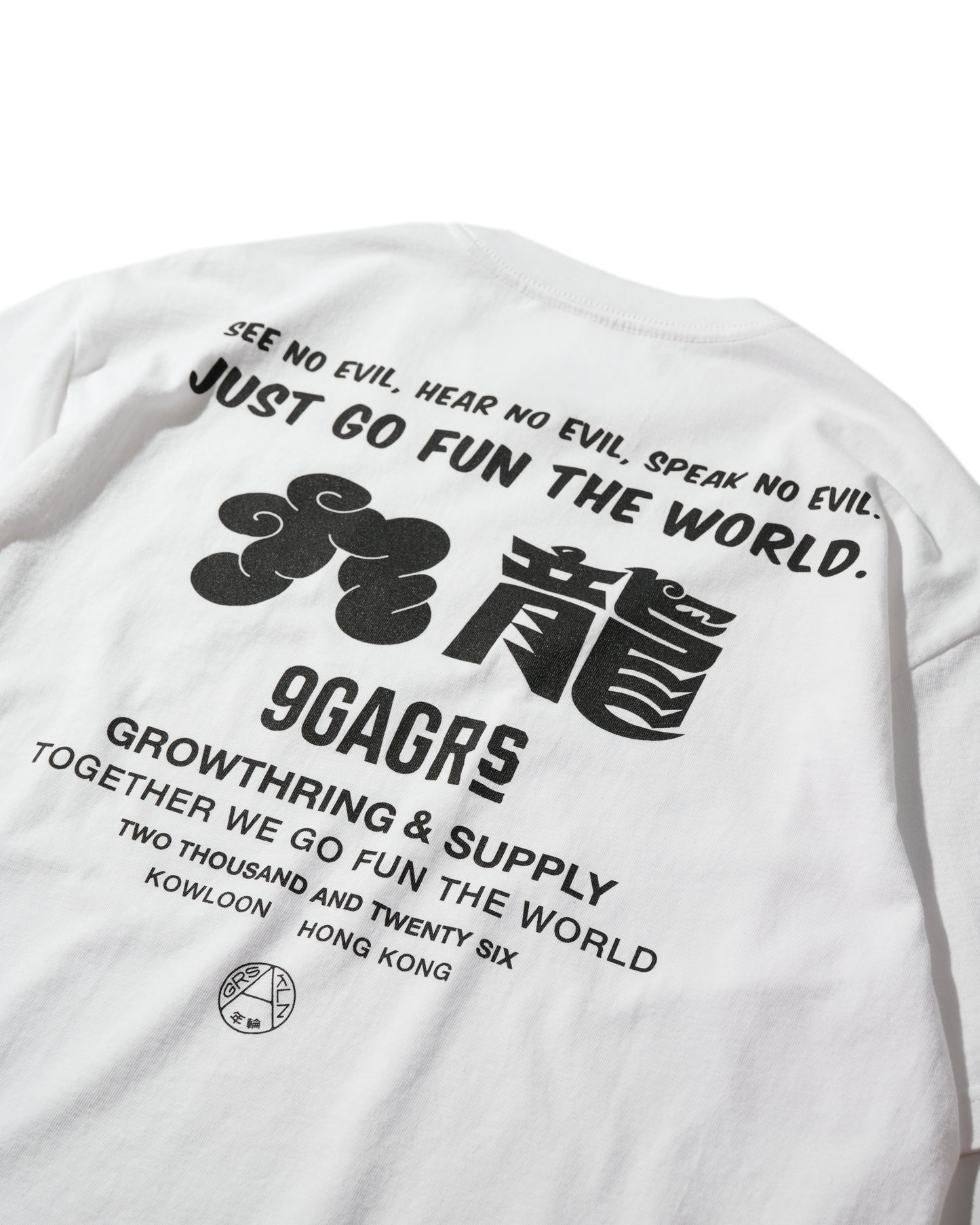 9GAG x GRS crew t-shirt - White
