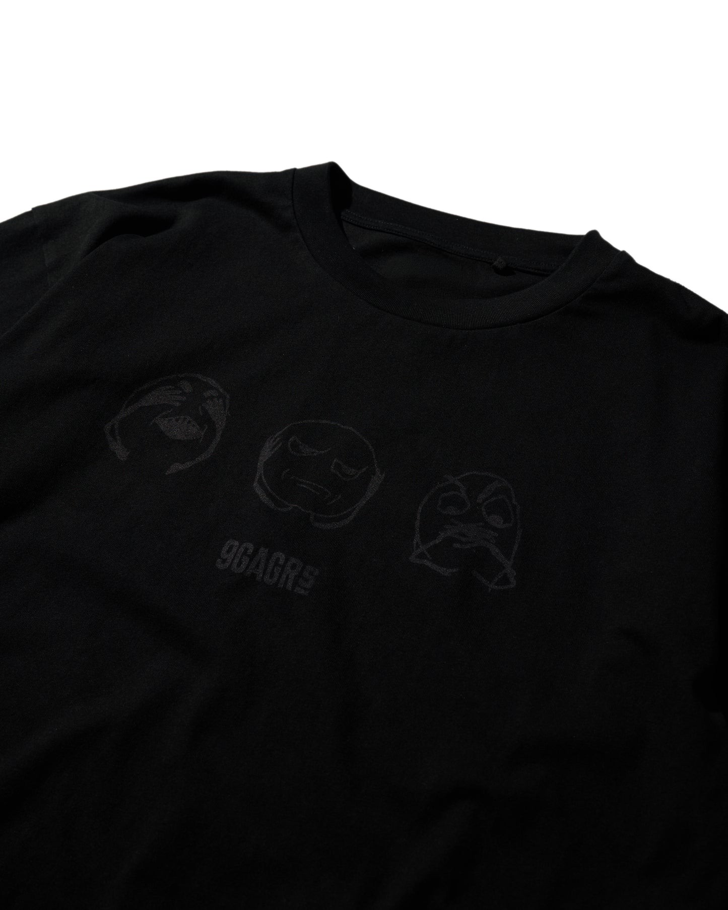 9GAG x GRS crew t-shirt - Black