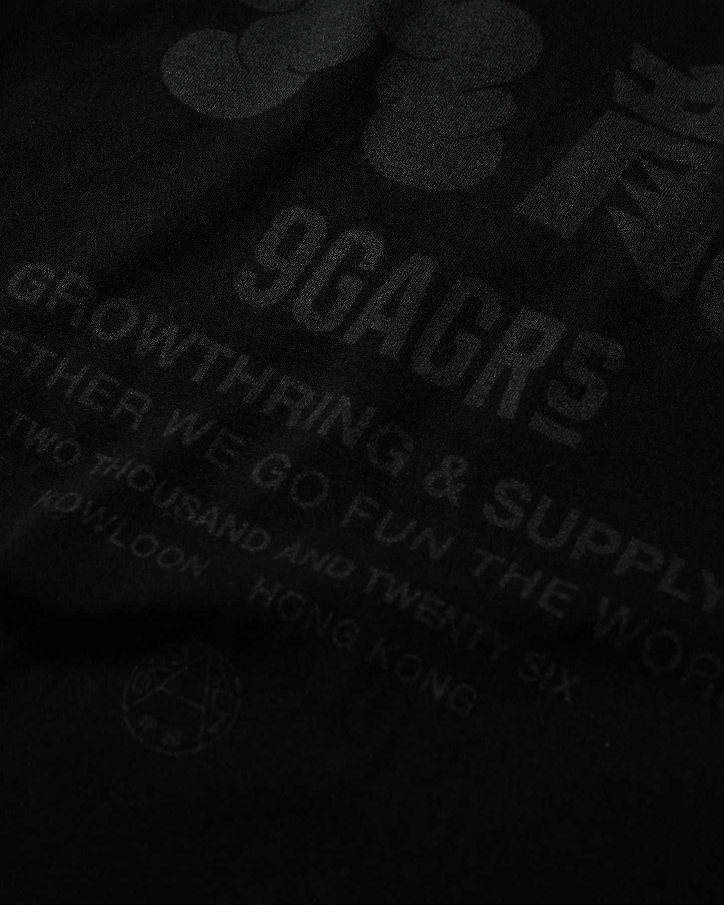 9GAG x GRS crew t-shirt - Black