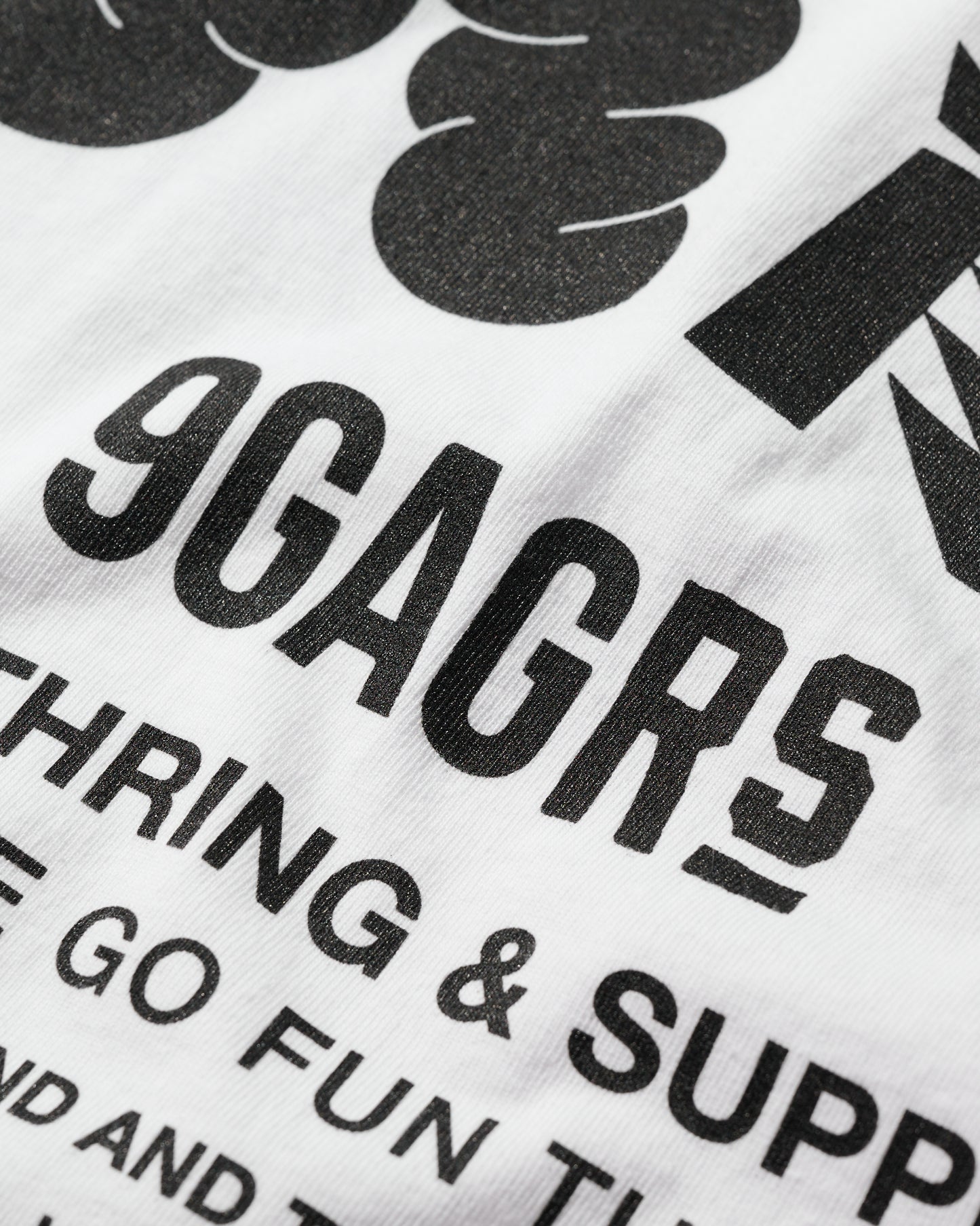 9GAG x GRS crew t-shirt - White
