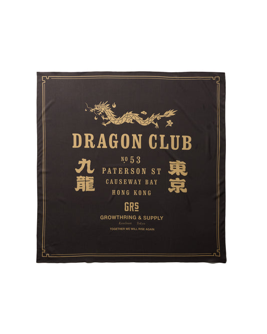 GRS DRAGON CLUB BANDANA / BLACK