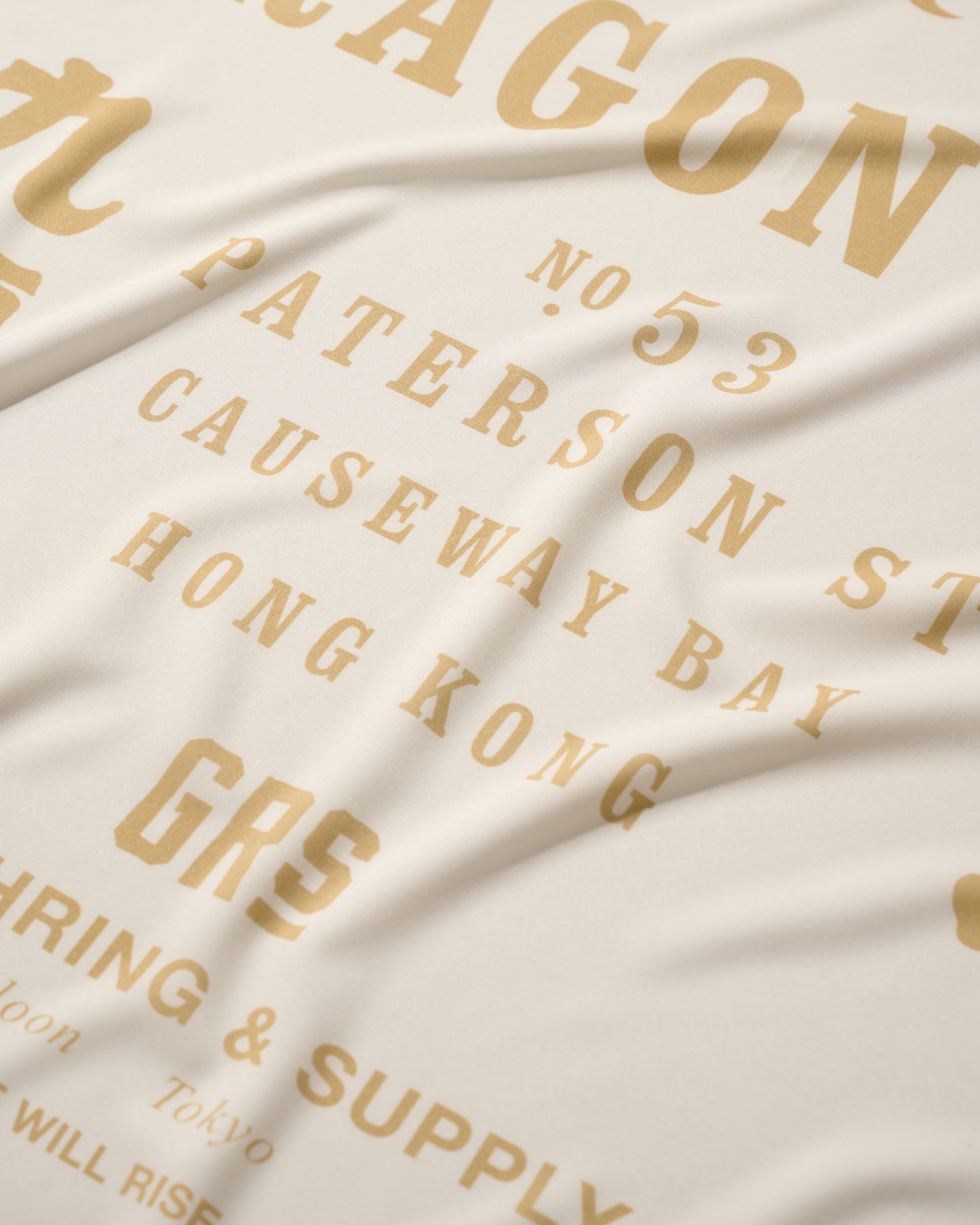GRS DRAGON CLUB BANDANA / WHITE