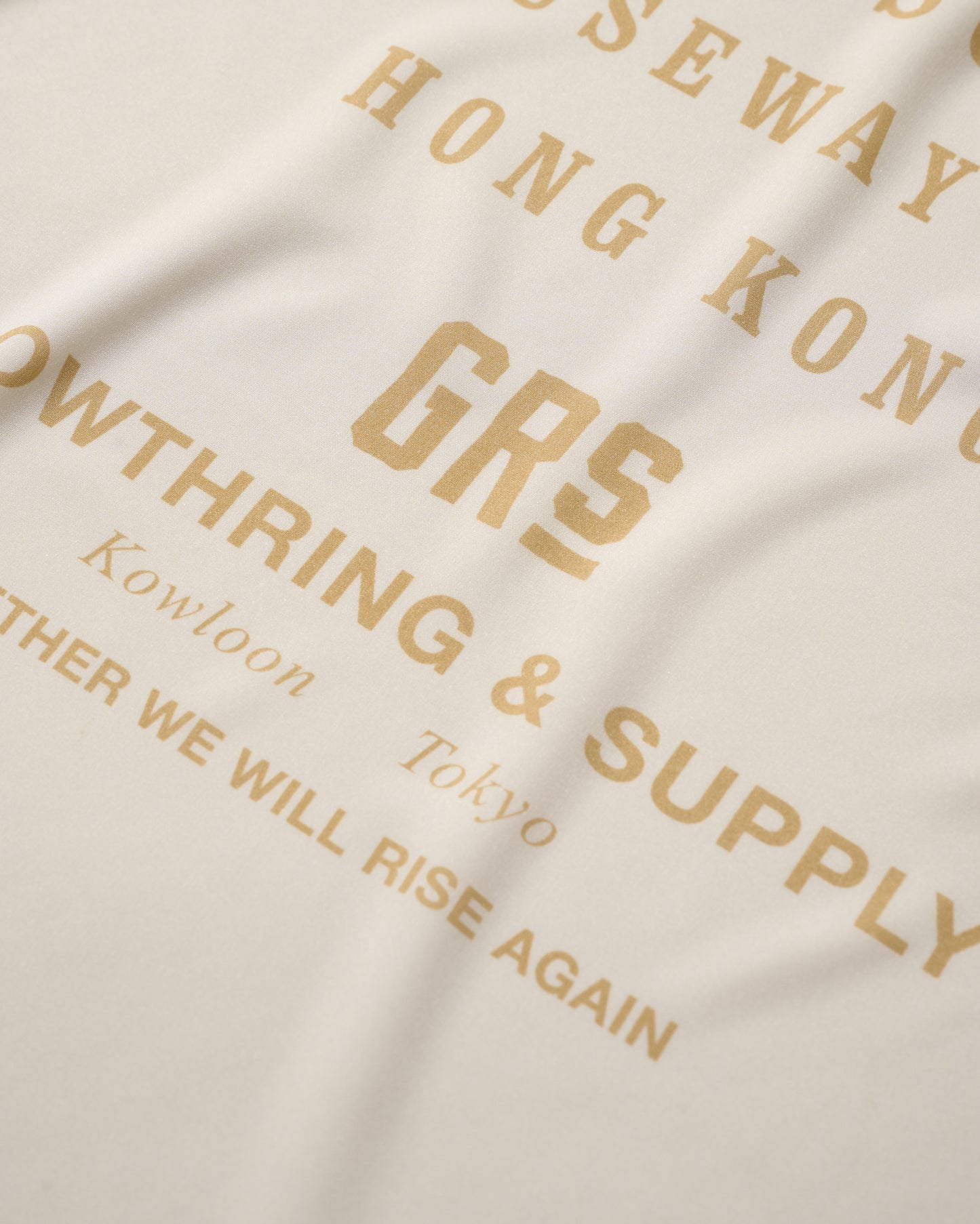 GRS DRAGON CLUB BANDANA / WHITE