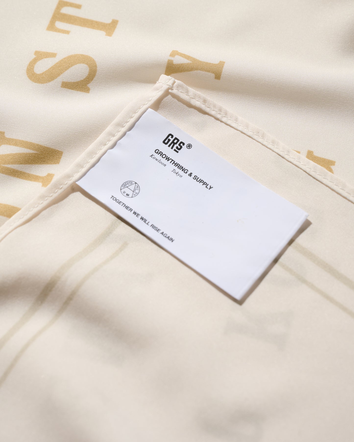 GRS DRAGON CLUB BANDANA / WHITE
