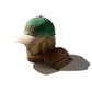 SUN FADED DISTRESSED “GRS” TWO TONE CAP / MUSTARD & GREEN