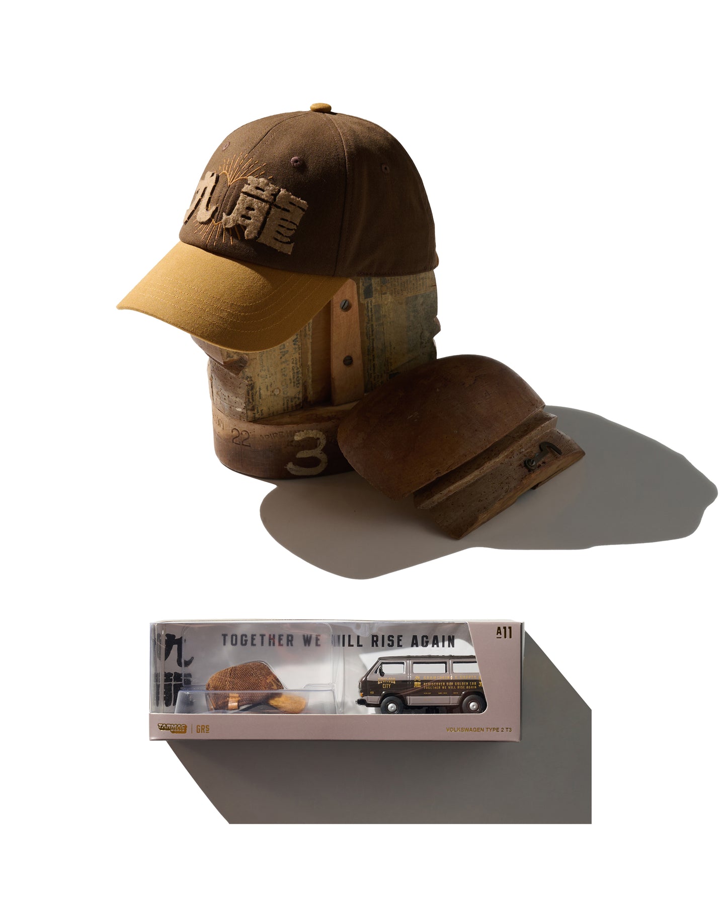 GRS X TARMAC WORKS KOWLOON CAP + 1/64 VOLKSWAGEN T3 VAN VW / SPECIAL EDITION