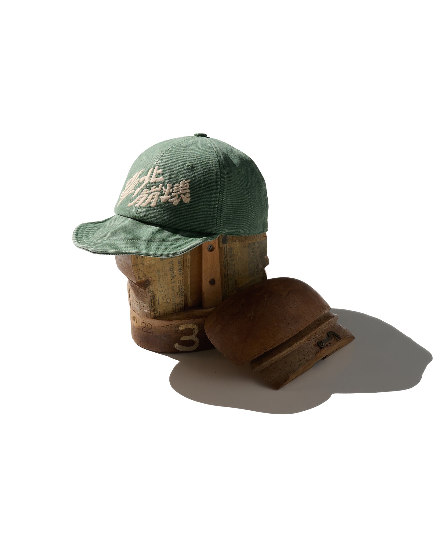 GRS X SHIBUYAMELTDOWN EMBROIDERY CAP / 臺北崩壞 FADED GREEN
