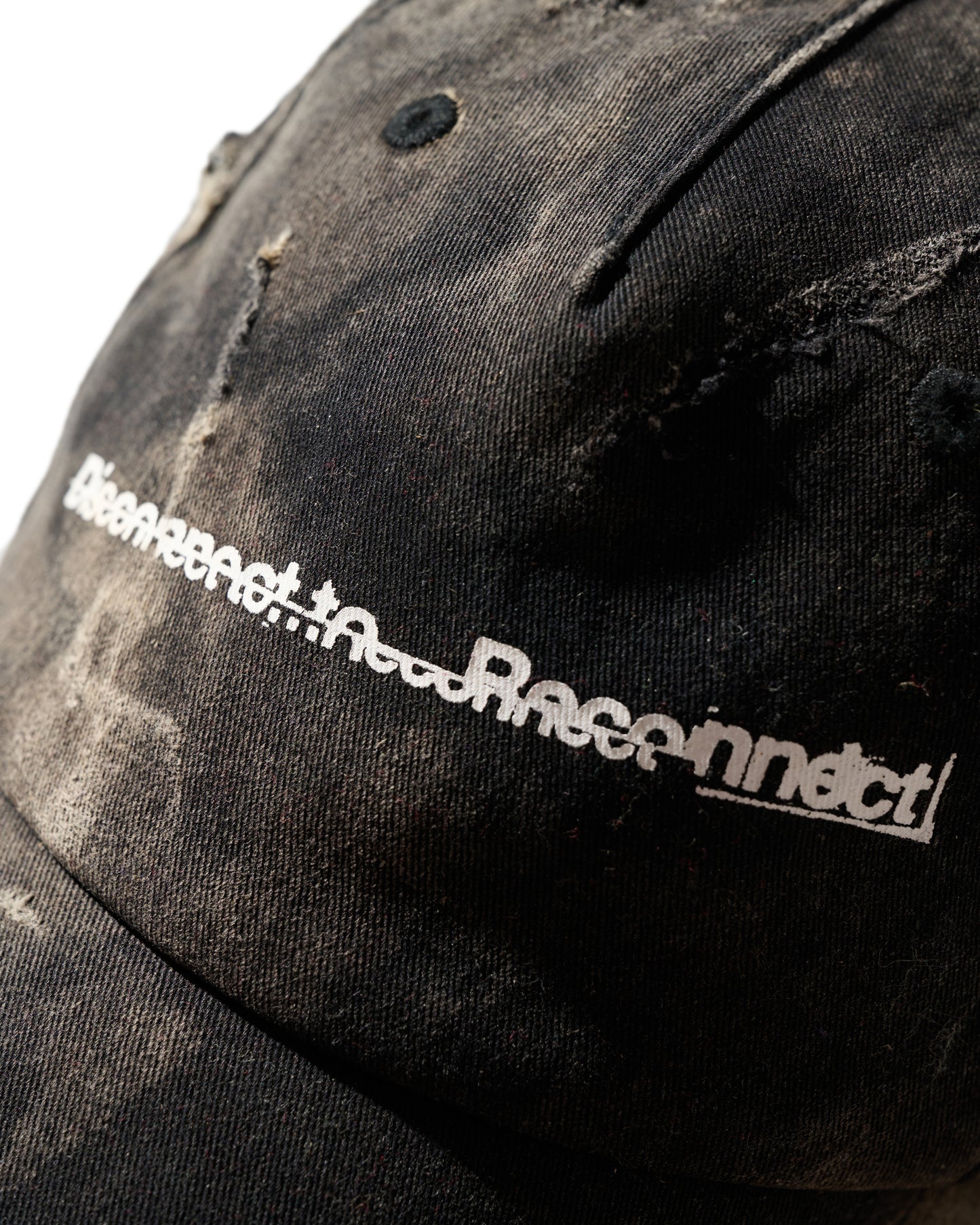[PRE-ORDER] Disconnect To... Reconnect Unplugged Live X GRS SUN FADED DISTRESSED CAP / BLACK