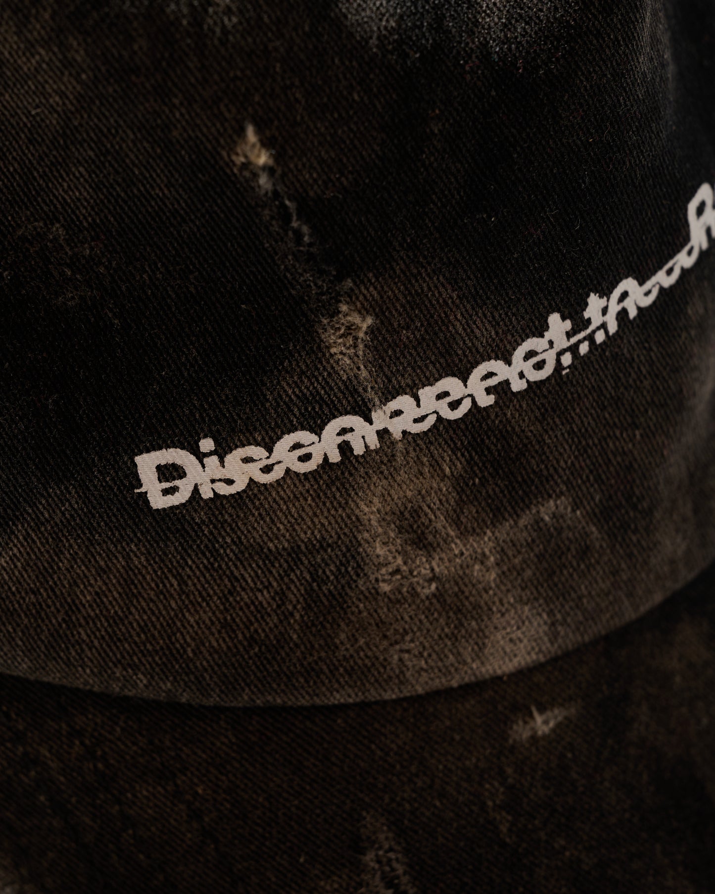 [PRE-ORDER] Disconnect To... Reconnect Unplugged Live X GRS SUN FADED DISTRESSED CAP / BLACK