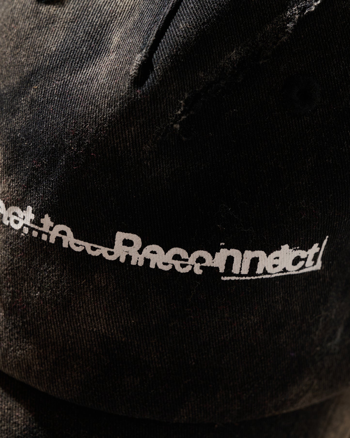 [PRE-ORDER] Disconnect To... Reconnect Unplugged Live X GRS SUN FADED DISTRESSED CAP / BLACK