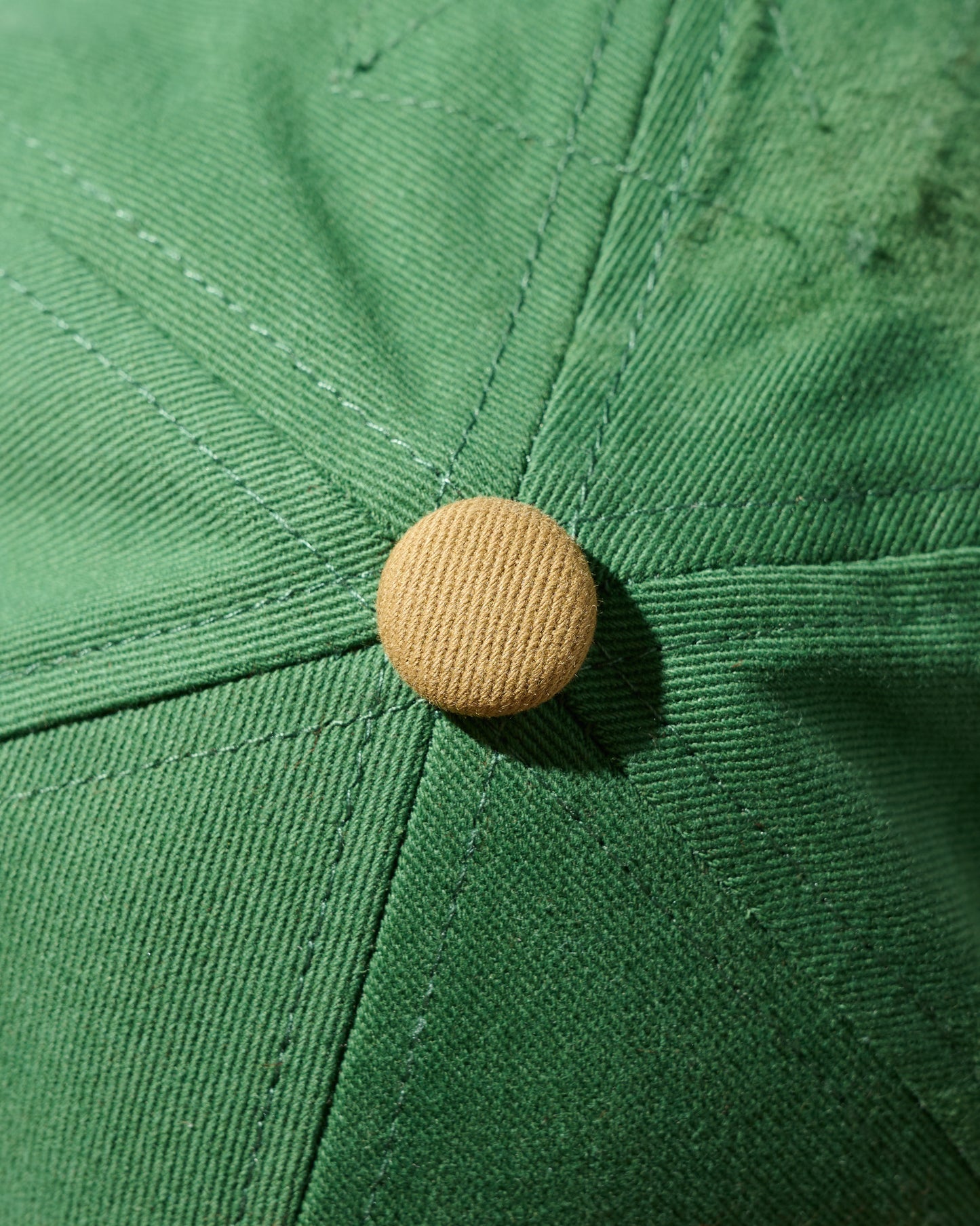 SUN FADED DISTRESSED “GRS” TWO TONE CAP / MUSTARD & GREEN