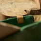 SUN FADED DISTRESSED “GRS” TWO TONE CAP / MUSTARD & GREEN