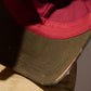 SUN FADED DISTRESSED “GRS” TWO TONE CAP / OLIVE & RED
