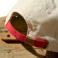 SHIBUYA MELTDOWN EMBROIDERY CAP / RED & CREAM