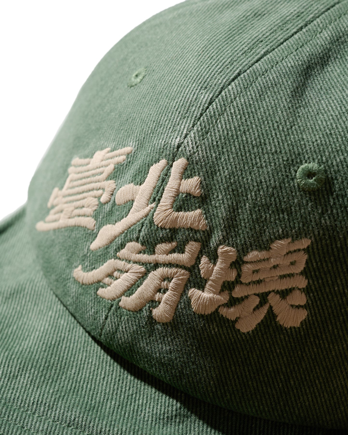 GRS X SHIBUYAMELTDOWN EMBROIDERY CAP / 臺北崩壞 FADED GREEN