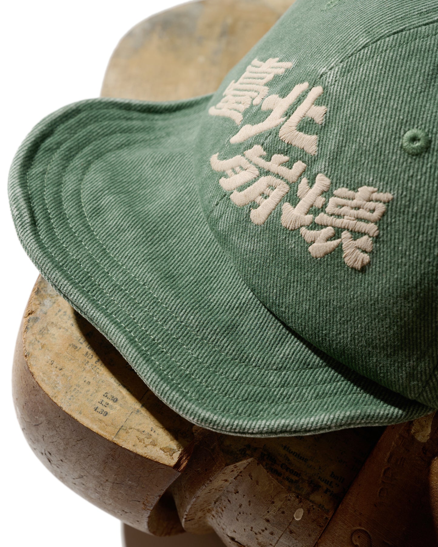 GRS X SHIBUYAMELTDOWN EMBROIDERY CAP / 臺北崩壞 FADED GREEN