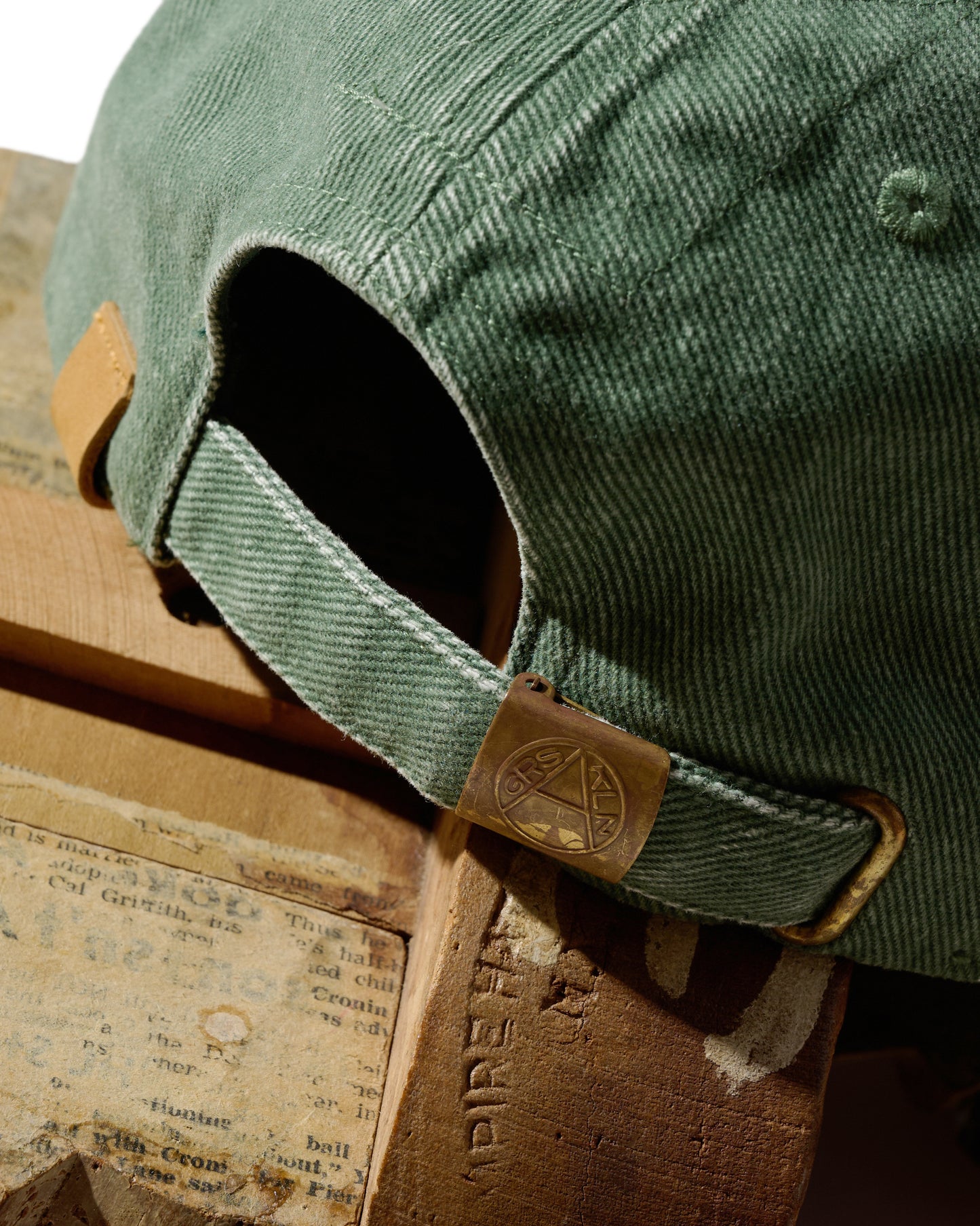 GRS X SHIBUYAMELTDOWN EMBROIDERY CAP / 臺北崩壞 FADED GREEN