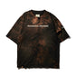 [PRE-ORDER] Disconnect To... Reconnect Unplugged Live X GRS SUN FADED DISTRESSED TEE / BLACK