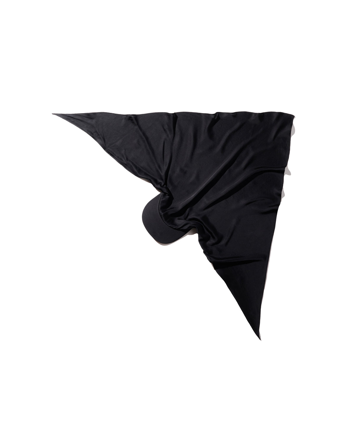GRS SILK BANDANA CAP / BLACK