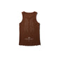 GRS DRAGON TANK TOP / COCOA BROWN