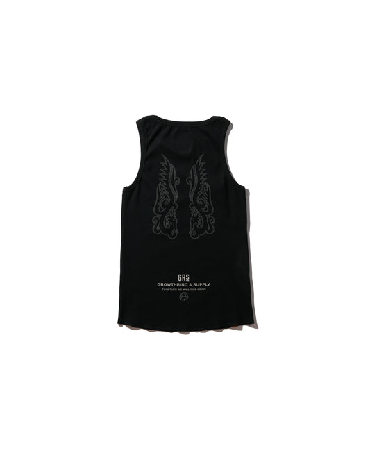 GRS DRAGON TANK TOP / BLACK