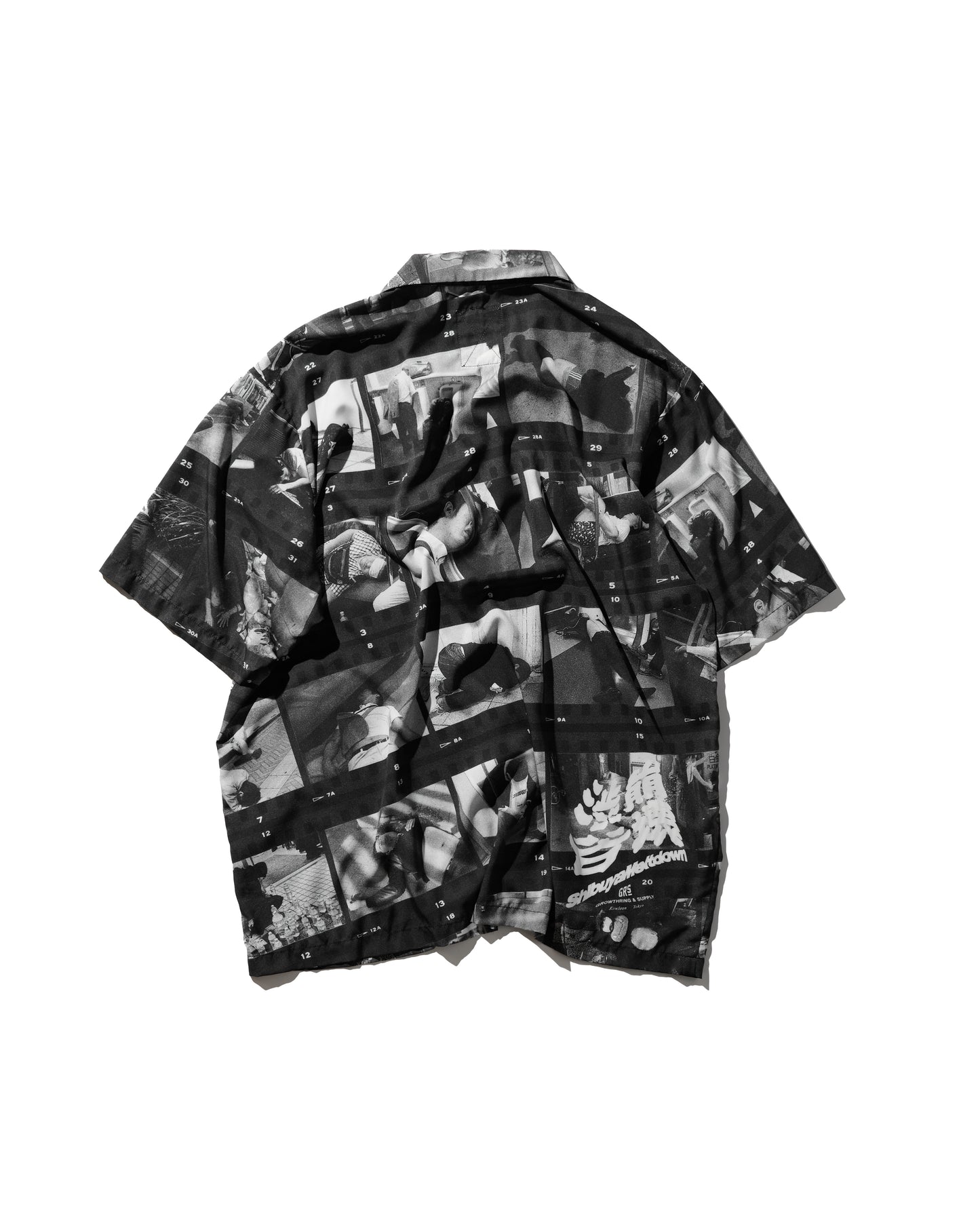 PHOTOPRINT SHIRT / BLACK & WHITE